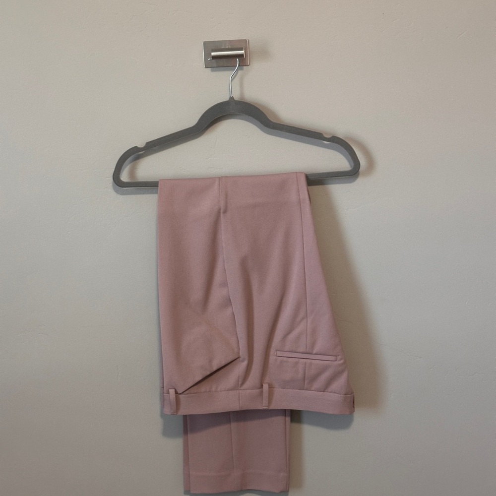 Express Pink Straight Leg Pants